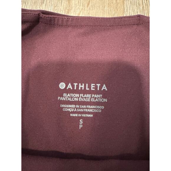 Athleta Women’s Elation Flare Pant Leggings Size Small - Picture 3 of 8